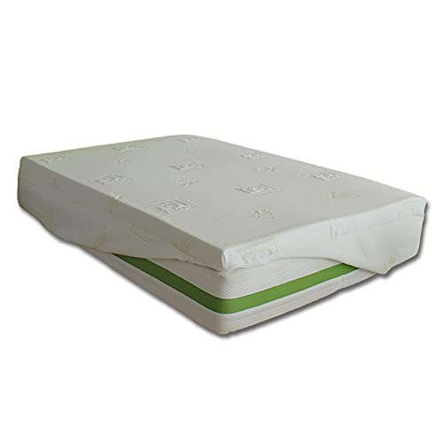 Ventadecolchones - Funda para Topper Sobrecolchón Viscoelástico | Apto para 5 cm de Grosor | Medida de 90 x 190 cm | Solo Funda
