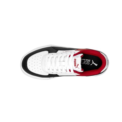 PUMA Kids Boys Caven Block Lace Up Sneakers Shoes Casual - White4