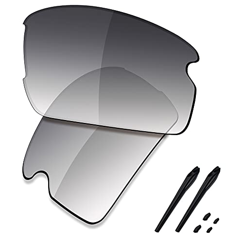 Image of SAUCER Premium Replacement Lenses & Rubber Kits for Oakley Flak 2.0 OO9295 | UV400 Protection, Anti-Scratch, Precise Fit