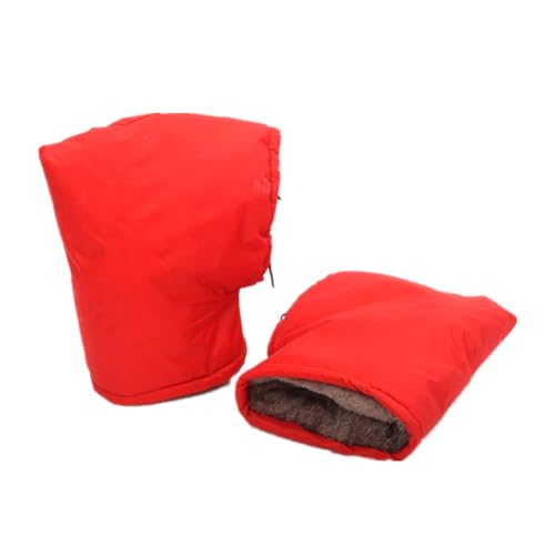SJTJSPX Guantes de manillar para moto, calentador de manos, universal, invierno, guantes para manillar de bicicleta, guantes impermeables a prueba de viento, guantes de protección cálidos, forro de