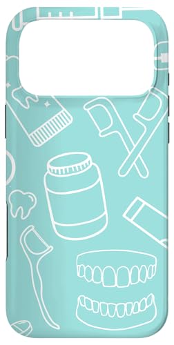 Custodia per iPhone 17 Pro Max Dental Nurse Doodles Women Dentist Dentistry Students
