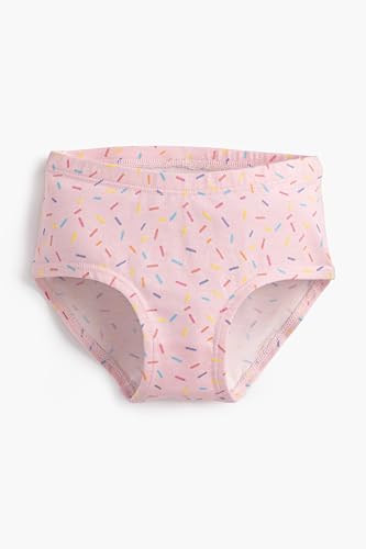 monica + andy Toddler Organic 5-Pack Girl's Underwear Purple Multi, 6T-84