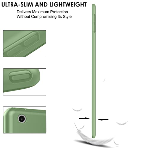 Image of DuraSafe Cases for Old Model iPad 3rd Gen 9.7 inch 2012 Silicone Case A1416 A1430 A1403 MC705HN /A MD328HN /A MD333HN /A MD336HN /A MC706HN /A MD329HN /A MD334HN /A MD337HN /A MD363HN /A MD419HN /A Tea Green