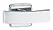 Bobrick 672 304 Stainless Steel Surface Mounted Double Robe Hook, Bright Finish, 2" Length x 2" Width x 2-5/16" Projection