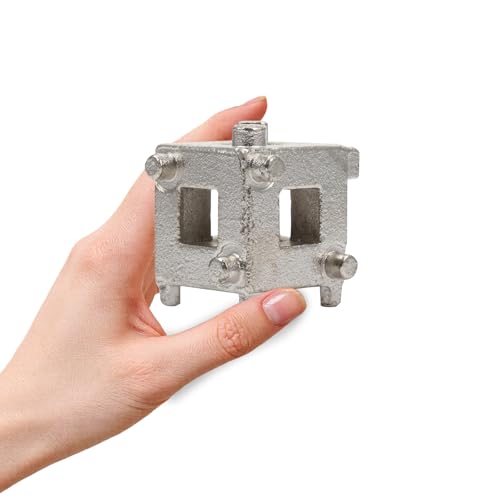 Outanaya Herramienta para Reajustar Pistón de Freno de Disco Trasero Acero Resistente Diseño Compacto Compatible Mayoría de Vehículos Kit Manual para Pinza de Freno
