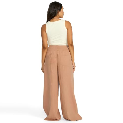 Billabong Women's Relaxed Fit New Waves Gauze Elastic Waist Pants (XS-XL)2