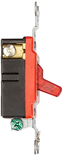 Leviton 1221-PLR 20-Amp, 120 Volt, Toggle Pilot Light thumb #3
