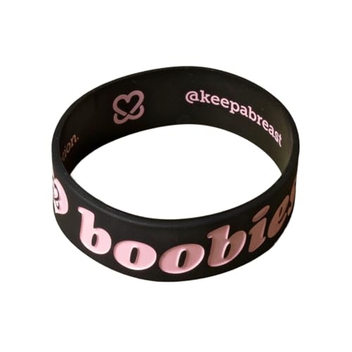 Keep A Breast i love boobies! Emo Vibes Classic Bracelet2