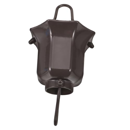 Gatuida Aluminiumlegierung Regenkette mit Großen Bechern Wetterfeste Dekorative Metall regenrinne für Dachrinnen Einfache Anbringung Rostfreie Gartendeko für Terrasse und Außenbereich