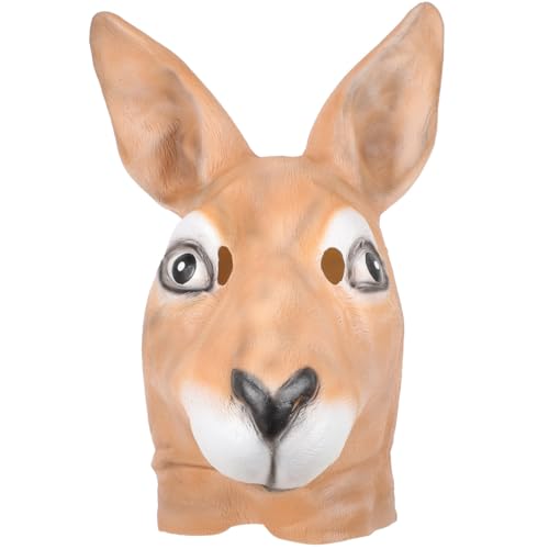Masque kangourou plein visage pour trouver un déguisement drôle et rapide sans maquillage