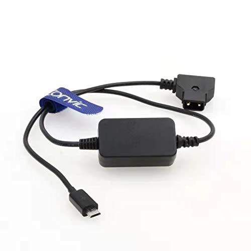 Eonvic D-tap vers Micro USB 5V Nucleus-Nano Moteur Câble d'alimentation pour GPS, téléphone et appareil photo reflex numérique Cover