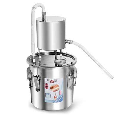 Amazon｜Hanchen 10L蒸留器 IH対応 内蔵温度計 ポンプ付き ホース付き