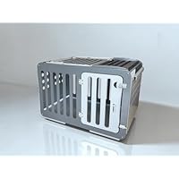 Amazon | happyinuself i100 ドッグケージ ゲージ アルミ製 高耐久