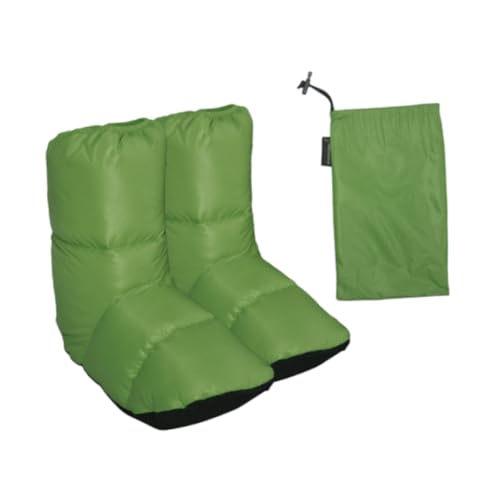 Down Booties Warm Socks Down Booties Breathable Comfortable Cozy Foot Down Slippers Sleeping Sock for Snowboarding Indoor