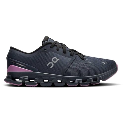 On Womens Cloud X 4 Navy/Sakura 6.5 Medium