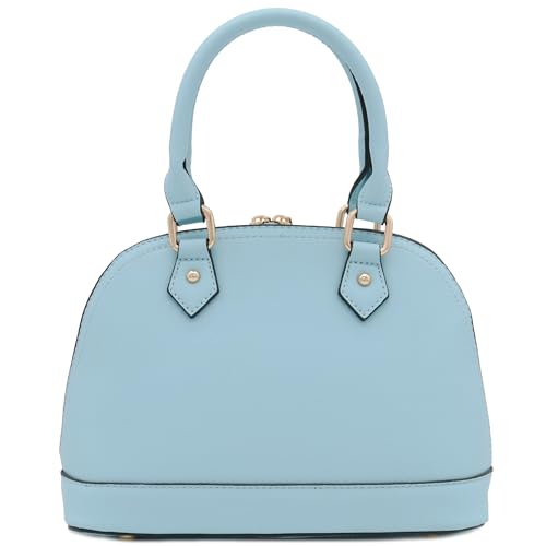 Image of Zip-Around Saffiano Classic Dome Satchel