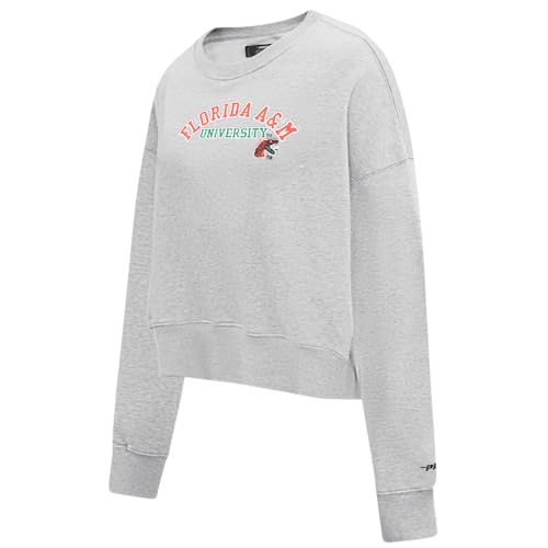 Sudadera de mujer Pro Standard College Classic gris jaspeado Essentials FLC L 3