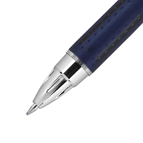 Uni-Ball Jetstream Rt Retractable Ballpoint Pens Fine Point, 0.7Mm, Black, 12 Pack #TOP3