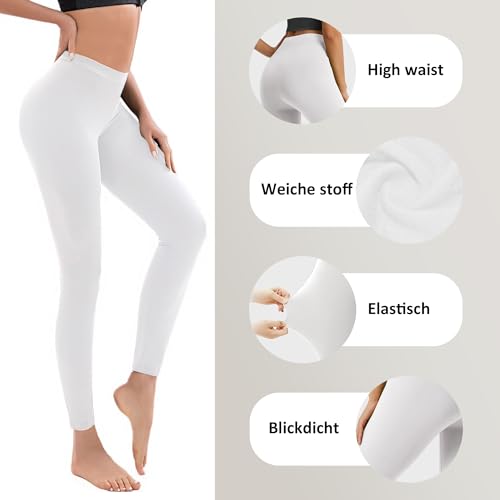 Mallas deporte mujer con elasticidad premium para yoga sin transparencias 3