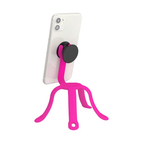 Image of PopSockets Flexible Phone Mount & Stand, Tripod, Universal Device Mount - Flex-Pinky