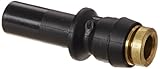 Legris 3166 56 60DOT Nylon & Nickel-Plated Brass Push-To-Connect Fitting, Complies with DOT, Inline Reducer, 1/4