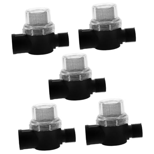 Filtro de bomba de agua para RV contra sedimentos, colador de acero inoxidable, 5 uds.