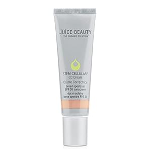 Juice Beauty Stem Cellular CC Cream with Zinc SPF 30, Color-Correcting Face Moisturizer, 1.7 Fl Oz