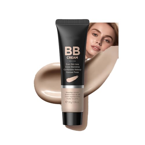 AKARY BB Cream Tinted Moisturizer, 9Colors Moisturizes & Conceals...