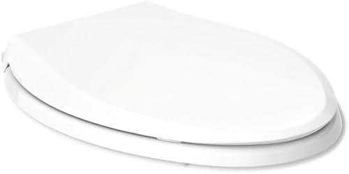 Miniatura 160 de KOHLER 4636-RL-0 Cachet ReadyLatch Asiento de inodoro alargado de cierre silencioso, color blanco