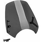 ZRJYMQZ-WINDSCREEN-DARK-SMOKE-Fits-1200-Dark-SmokeGray-Acrylic-Pmma-4-Mm4-Mm-532532-THICKNESS-Dark-Smoke-Gray-Acrylic-PMMA-Confirmed-FitmentEasy-to-Install