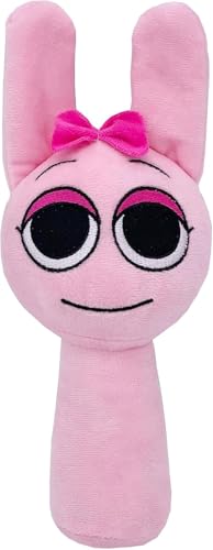 Sprunki Game Plush, Sprunki Toys Plush,Soft Stuffed Animal Pillow Doll Christmas Birthday Gifts for Adult Kids(Pink)
