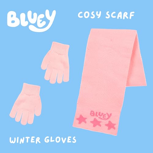 Cadeau pour filles : set BlueY bonnet écharpe et gants d'hiver - 4
