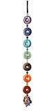 [Exquisite Geschenkwahl]: Energie-Chakra-Edelstein-Hänge-Dekoration für Wohnzimmer, Fenster, Hochzeiten, Autohängen-Verzierungen, Weihnachtsbaum-Dekorationen, Kunstprojekte, DIY-Herstellung. Ein exquisites Geschenk für beste Freunde, Familie, Edelstein-Sammler, Einweihungsgeschenk zu Weihnachten, Muttertag, Erntedankfest, Valentinstag, Geburtstag, Jahrestag. Fördert einen gesunden Energiefluss in Ihrem gesamten Raum, was für Ihr Chakren-Gleichgewicht, Gesundheit und Wohlbefinden entscheidend ist.