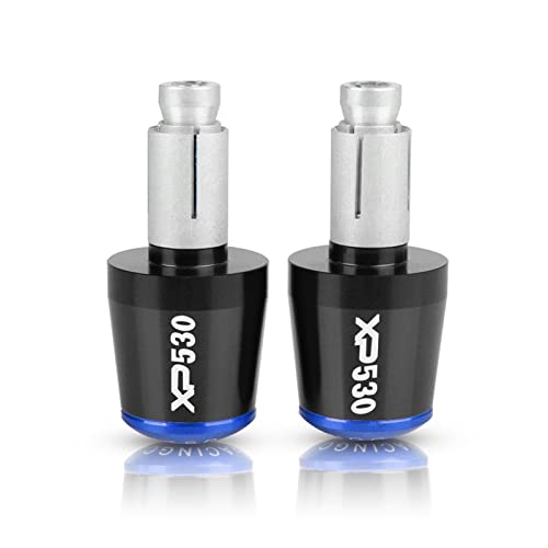Poignées d'extrémité pour YAMAHA XP530 finition bleue