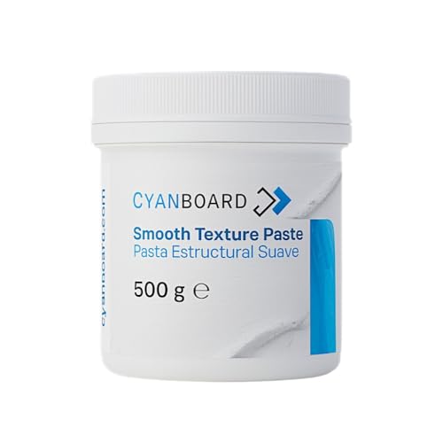 Cyanboard, Pasta estrutural com textura suave (Smooth) de 500 GRS. Artes plásticas, pintura, relevos, maquetes, artesanato.