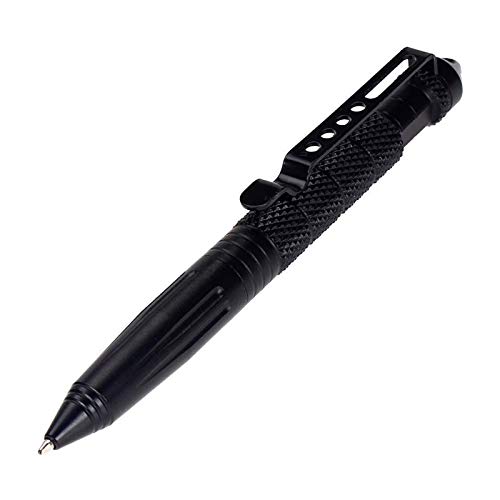NEJLSD Tactical Pen Defensive Tool, Aircraft Aluminum Material Self-defense Weapon, Precision Writing, Fingerprinting Collector, Multi Functional Survial Tool