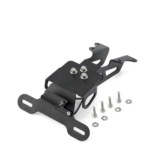 BTCTLPLMKK For Y&AMAHA MT09 MT07 900 700 7GT Tracer 9GT FJ09 2024年式 バイク用ナンバープレートホルダー テールタイディ フェンダーエリミネーター バイク用 ナンバープレートステー(A.Bra