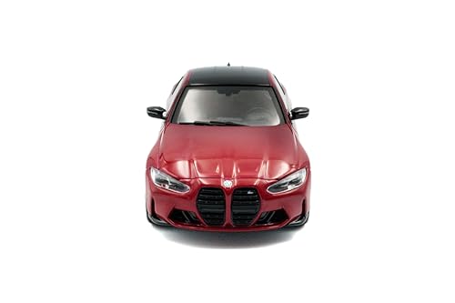 Modelo a escala 1:43 BMW G82 M4 Competition Rojo 2023 miniatura 2