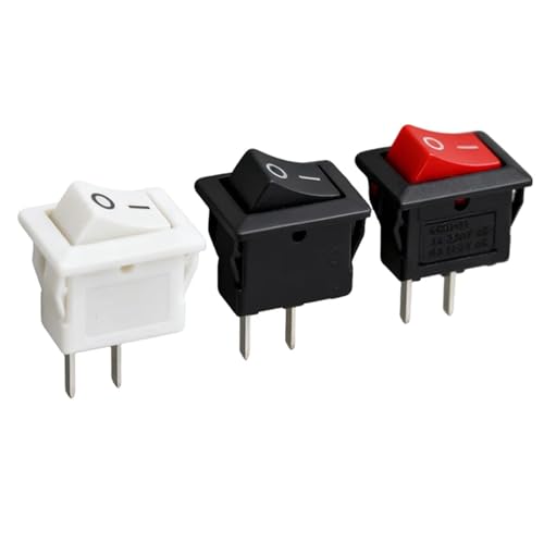 Interruptor basculante KCD11 ON OFF para solucionar fallos en botones de 2 pines