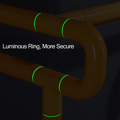 ZAQYCM Toilet Handles for Elderly Heavy Duty, Bathroom Sink Handrails Grab Bar for Seniors, Handicap and Disabled, for Nursing Homes/Bars/Home/Hotels (Color : White, Size : Style-2)