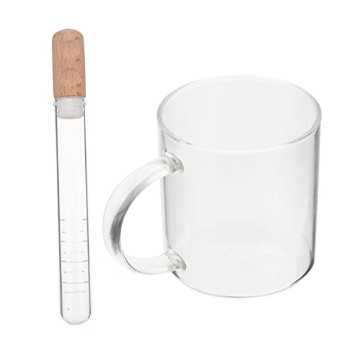 HEMOTON 1 Conjunto de Té Infusor Glasstea Cup Filtro de Té Transparente Colador Colander Kung Fu Té Accesorios de…