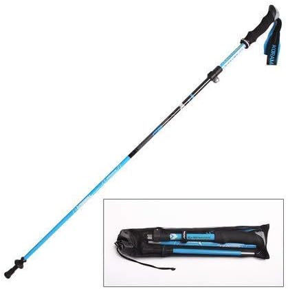 with Anti-Shock System Trekking Poles for Walking Poles, Adjustable Folding Walking Poles for Hiking Mountain Camping Hiking Walking Backpack
