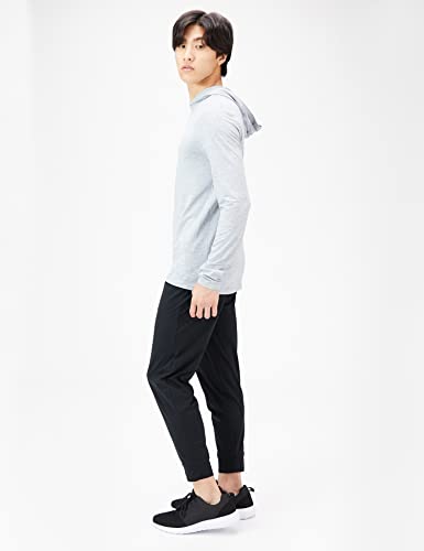 サムネイル [Amazon Essentials] プルオーバーパーカー テックウェア ストレッチ 長袖 メンズ ライトグレー, スペースダイ M 商品画像5