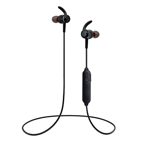 Bluetooth Earphones Headset Sport Stereo Wireless 4.2 Magnetic Earphones with Mic and Secure