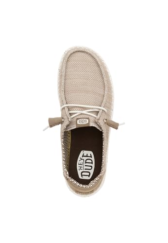 Image of HEYDUDE Women's Wendy Stretch Sox Slip On Loafer | Lightweight Stretch Mesh Easy On | Elastic Laces, Sock Like Fit