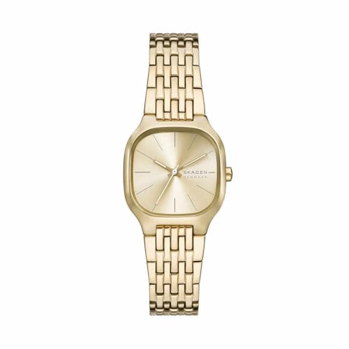 Skagen Damen Analog Quarz Uhr mit Edelstahl Armband SKW3162