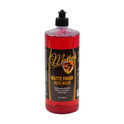 McKee's 37 Matte Finish Auto Wash (High-Foaming for Matte & Satin Finishes - Adds UV Protection | Prevents Water Spots)