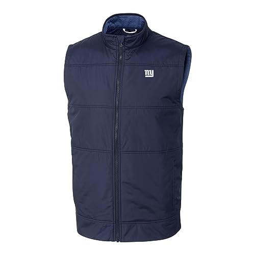 Cutter & Buck Men's NFL Big & Tall Stealth Full-Zip Vest
