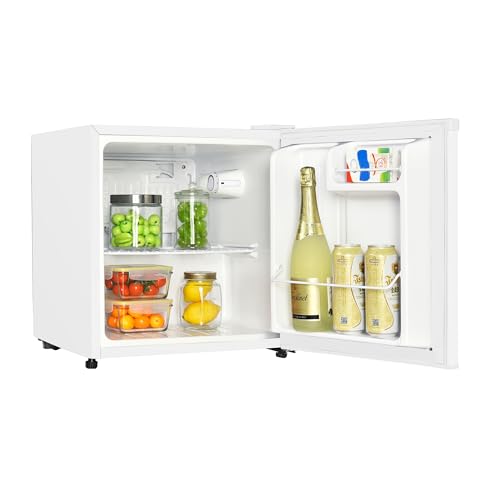 Image of Magic Chef 1.7-cu. ft. Mini Fridge in White, Small Compact All Refrigerator with No Freezer for Bedroom, Apartment, Dorm Room, Office