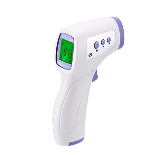 Thermomètre infrarouge sans contact manuel de haute précision pour température corporelle